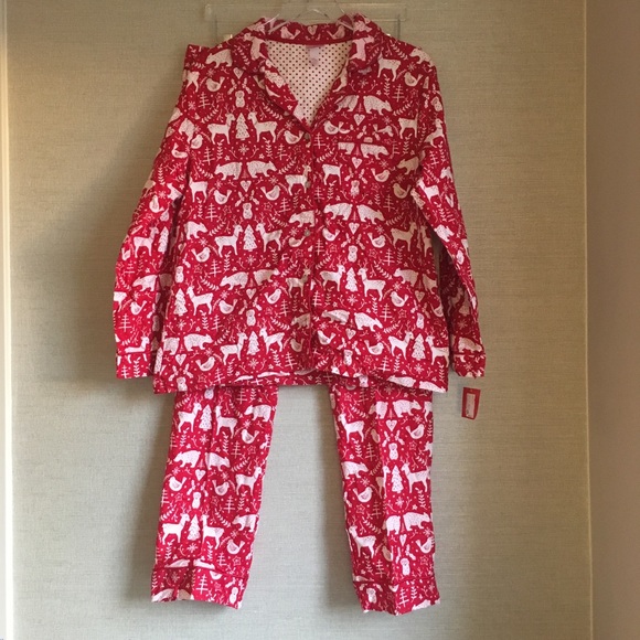 Target Other - Wondershop Woodland Animals Flannel Sleep Set